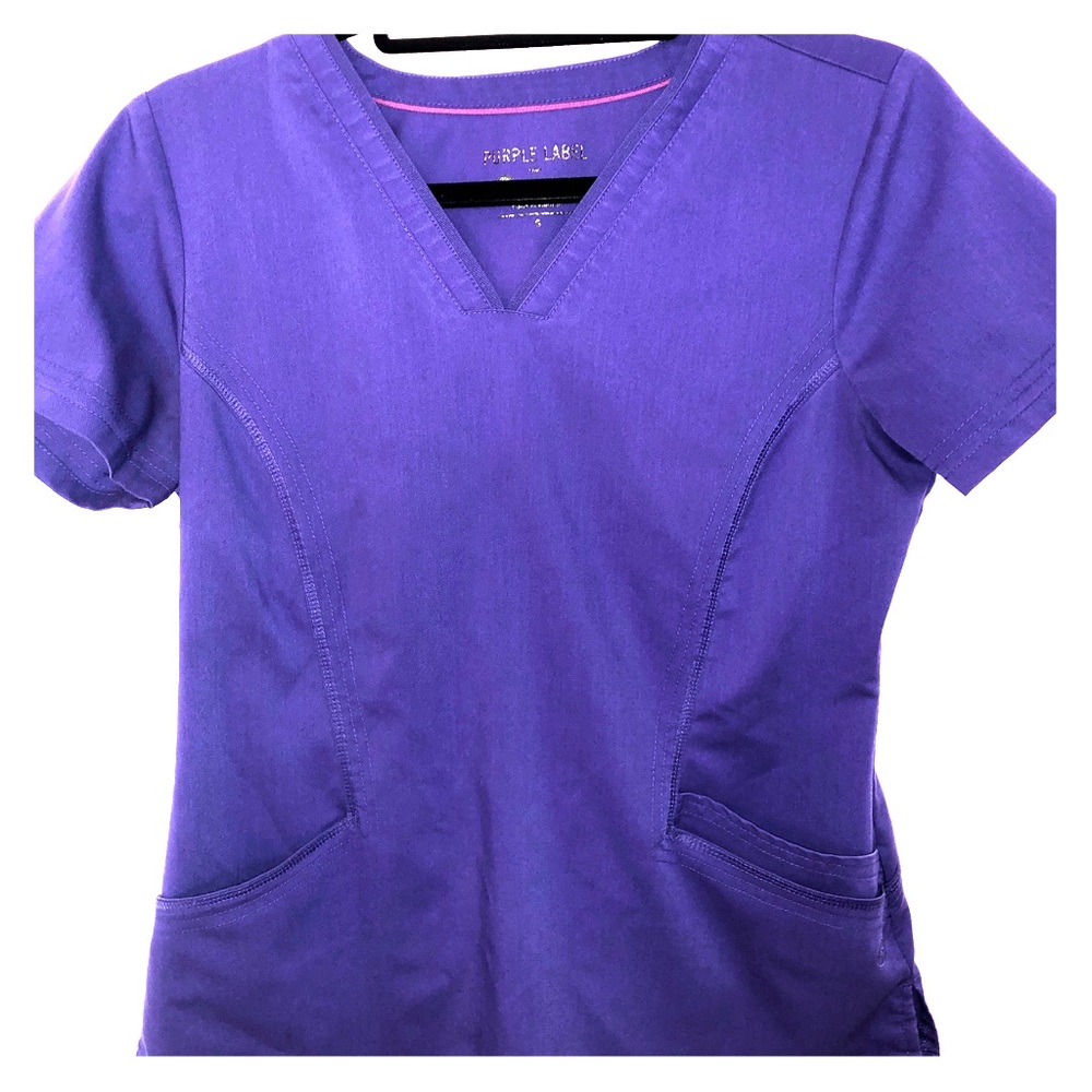 Purple label women’s scrub top